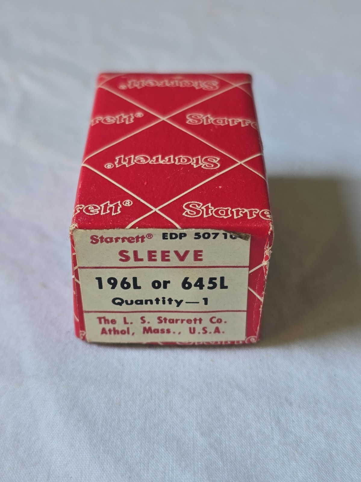 Starrett 196L or 645L Sleeve Snug 3/8