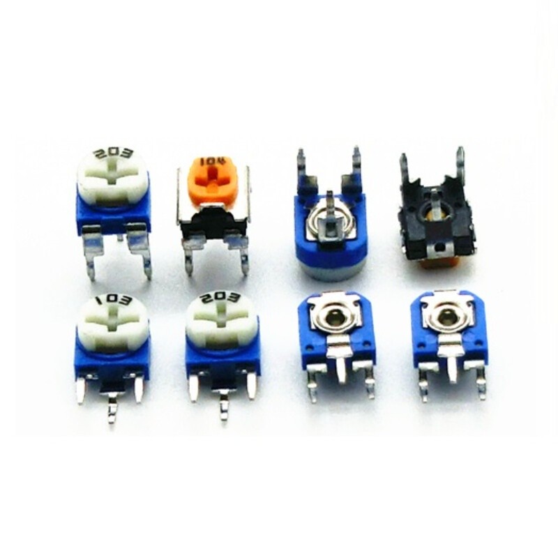 100pcs RM065/RM063/WH06 Potentiometer Trimpot 100R/1k/2k/5k/10k/50k/1M Variable 100pcs RM065/RM063/WH06 Potentiometer Trimpot 100R/1k/2k/5k/10k/50k/1M Variable