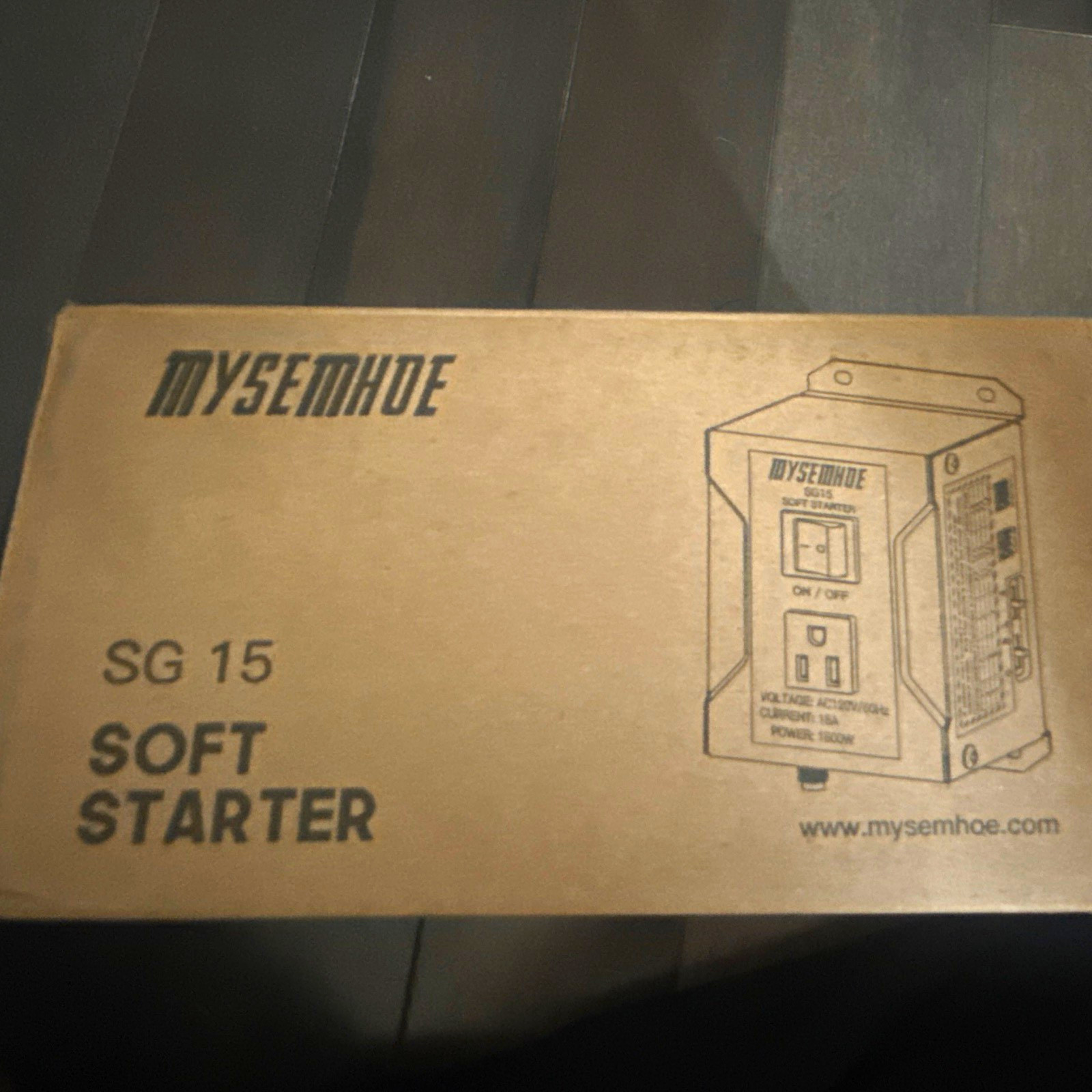 MySemhoe SG 15 Soft Starter, AC 110V Input, 15 HP Rated Load