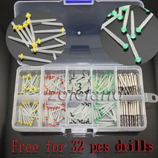 160 PCS Dental Glass Fiber Post Single Refilled Package & Free For 32 PCS Drills picture