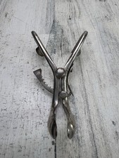 Vintage Dental Surgical Mouth Gag Ratchet Mouth Opener Retractor Medical Tool picture