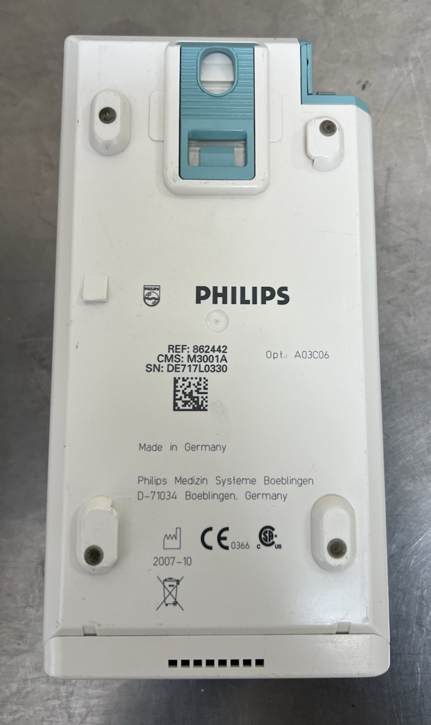 Phillips M3001A A02C06 MMS Module Phillips M3001A A02C06 MMS Module