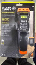 Klein Tools Electronic Stud Finder ESF100 LED & Audible Alerts Black/Orange picture