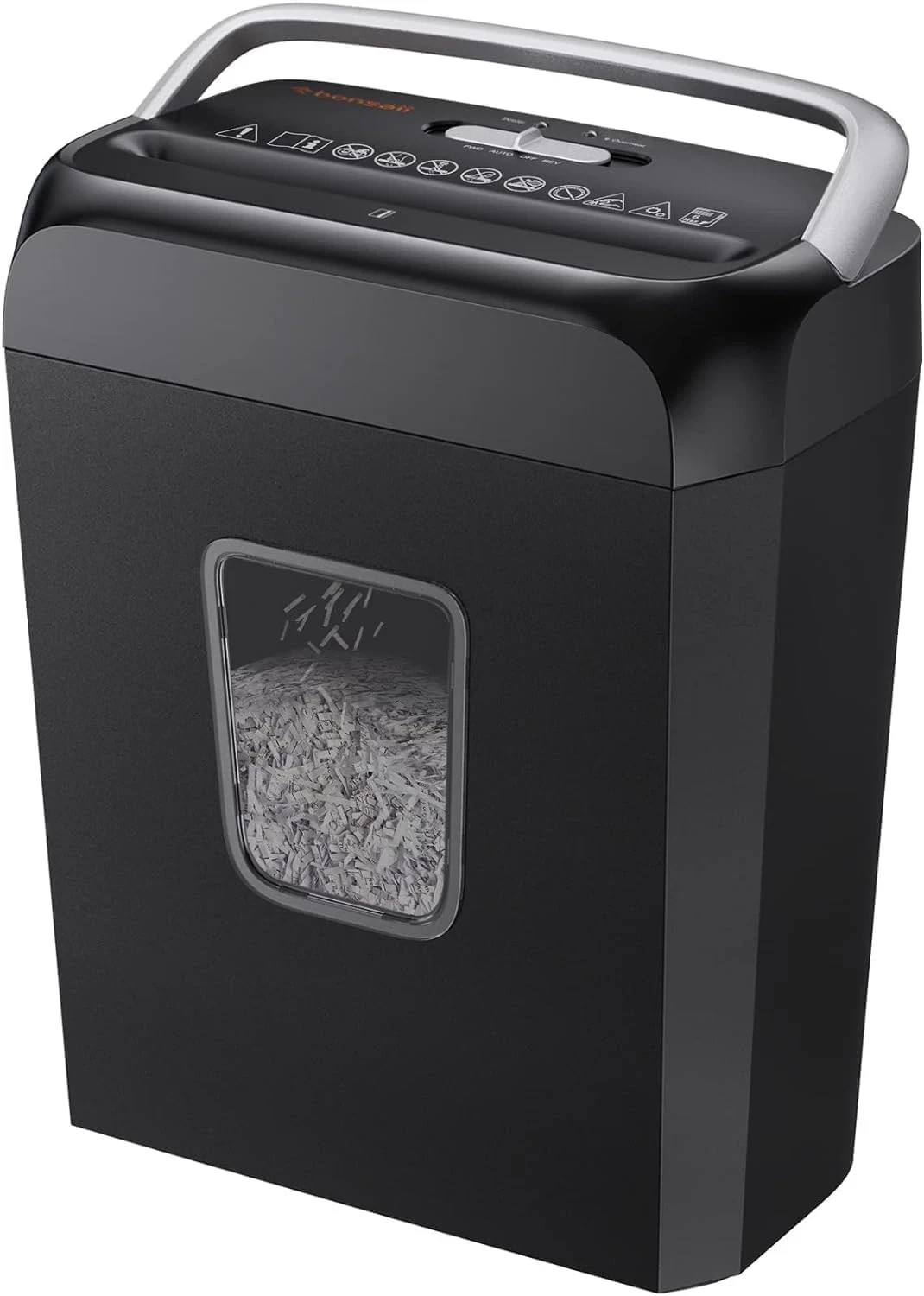 Destructora de papel para uso doméstico, corte transversal de 6 hojas, tarjetas Destructora de papel para uso doméstico, corte transversal de 6 hojas, tarjetas