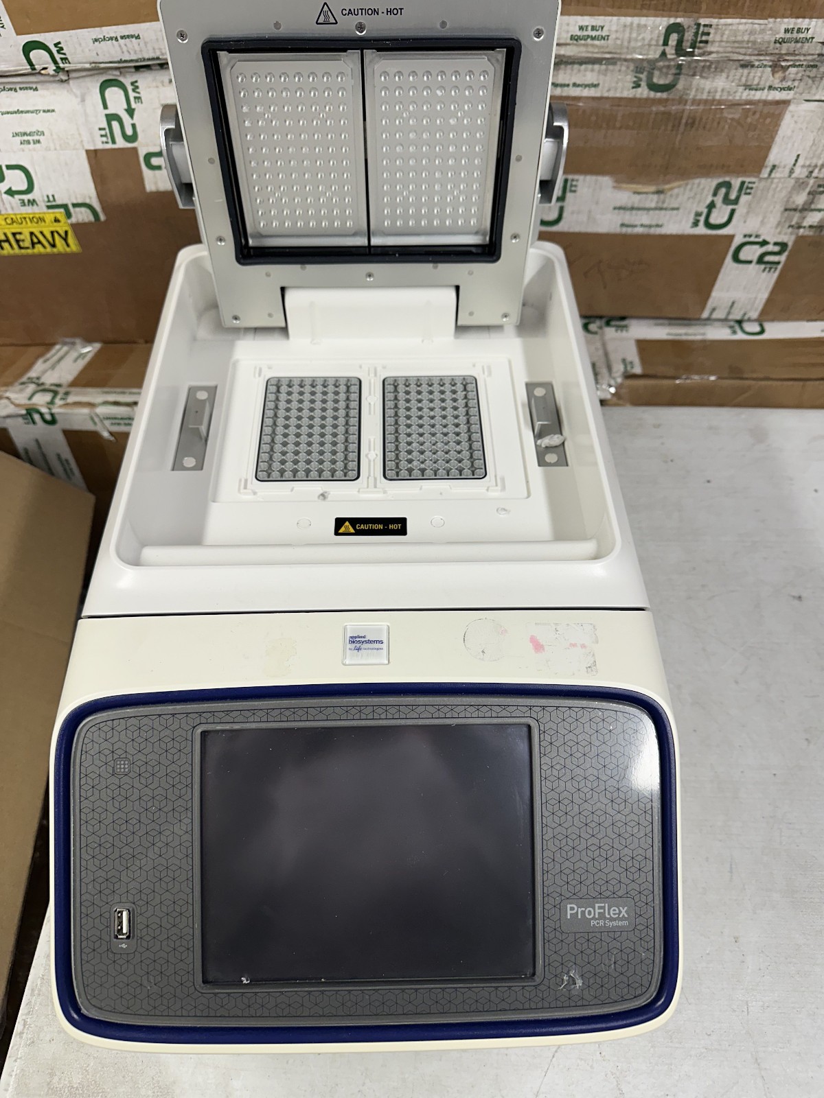 Applied Biosystems ProFlex 2 x well block PCR System 4483636 + Warranty ...