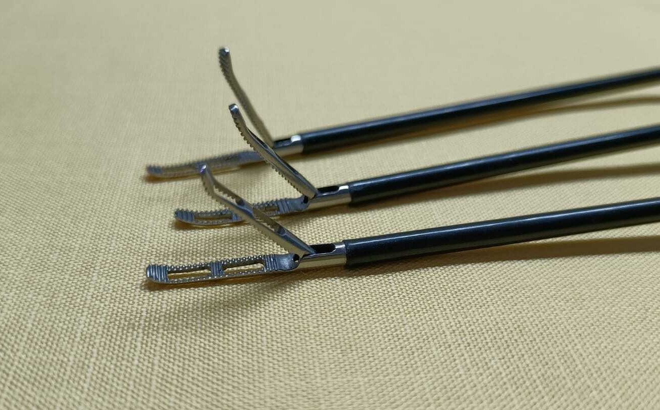 3pc Laparoscopic Croce Olmi Grasper 5mmx330mm Endoscopy Reusable Instruments 3pc Laparoscopic Croce Olmi Grasper 5mmx330mm Endoscopy Reusable Instruments