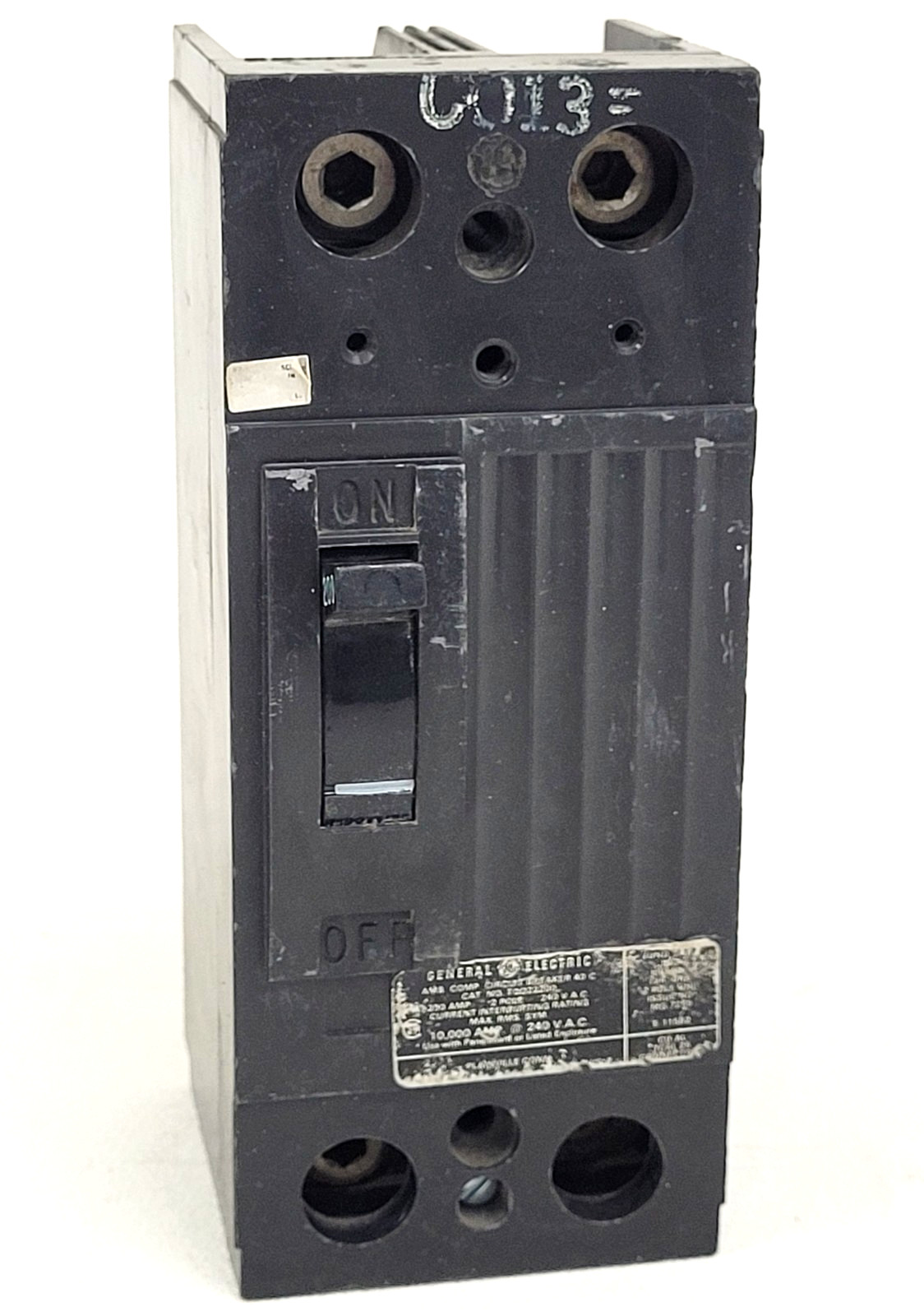 TQD22200 GE 200 Amp 600 Volt Circuit Breaker - Next Day Option - New TQD22200 GE 200 Amp 600 Volt Circuit Breaker - Next Day Option - New