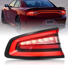 Left Outer Tail Light Assembly 2015-2023 Dodge Charger | OE LED Taillights Bra picture