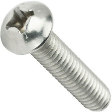 1/4-20 Round Head Phillips Drive Machine Screws Stainless Steel Inch All Lengths picture