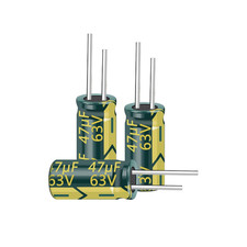 20Pcs 63V 47Uf 6X12Mm Aluminum Electrolytic Capacitors | High Frequency Low picture