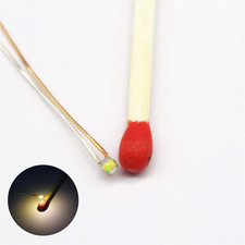 100Pcs Pre-Soldered Micro Litz Wired Leads Warm White SMD Led 0603 + Muti picture
