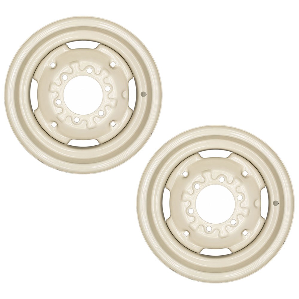 Qty 2: Front Wheel Rims Fits Kubota Replaces 33500-49030 Qty 2: Front Wheel Rims Fits Kubota Replaces 33500-49030