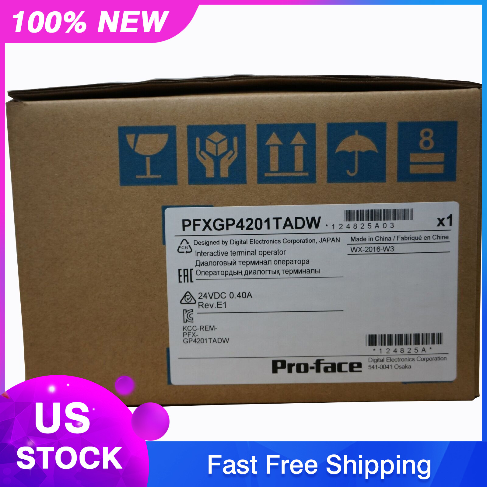 PFXGP4201TADW NEW Pro-face PFXGP4201TADW Pro face HMI Touch Screen PFXGP4201TADW NEW Pro-face PFXGP4201TADW Pro face HMI Touch Screen