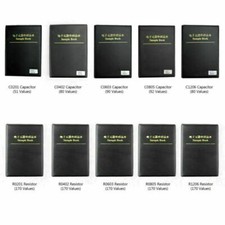 0201/0402/0603/0805/1206 SMD/SMT Capacitor Chip Resistor Samples Book Kit picture