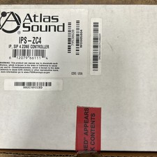 ATLAS SOUND IPS-ZC4 SIP 4 ZONE CONTROLLER BRAND NEW picture