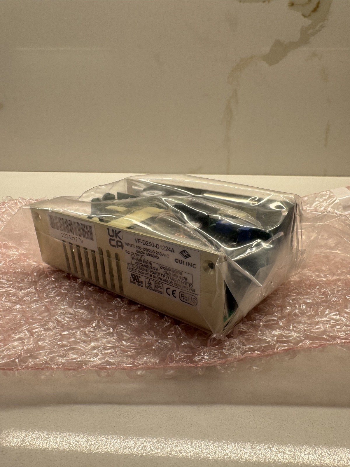 CUI Inc. - VF-D250-D1224A - AC / DC Enclosed Power Supply