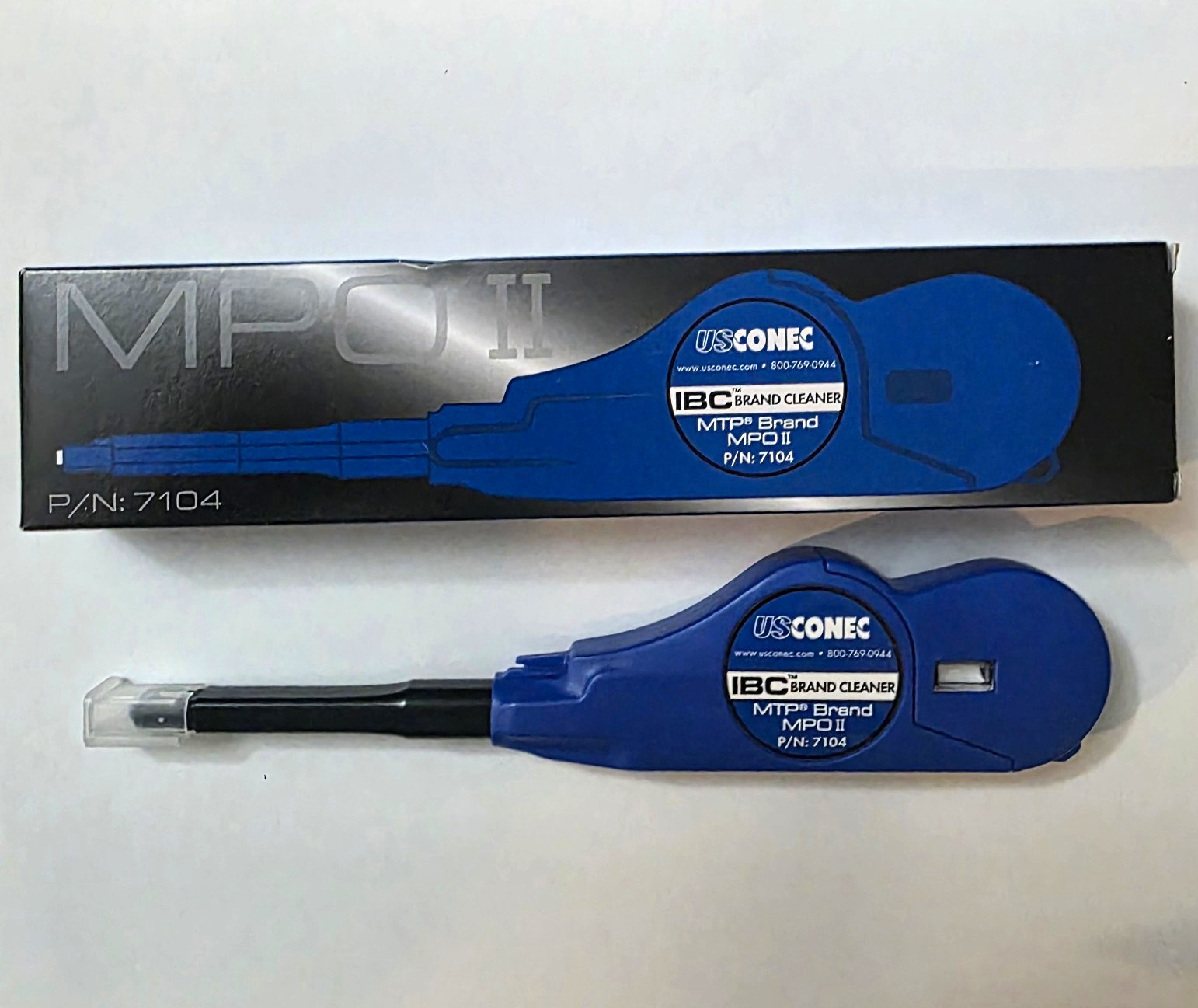 (NEW) US Conec MPO II IBC Brand Cleaner for MTP/MPO [Part Number: 7104]