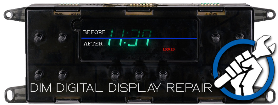 Frigidaire Oven Control Board 318010102 Dim Display Fix + Full Repair Service Frigidaire Oven Control Board 318010102 Dim Display Fix + Full Repair Service