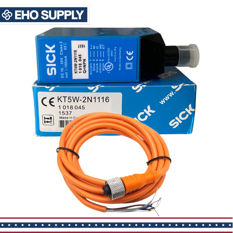Brand New SICK KT5W-2N1116 Contrast Sensor w/ Cable KT5W-2N1116 US STOCK Brand New SICK KT5W-2N1116 Contrast Sensor w/ Cable KT5W-2N1116 US STOCK