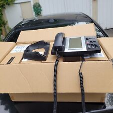 Lot of 6 Mitel 5330e IP Phones w/Handsets & Stands picture