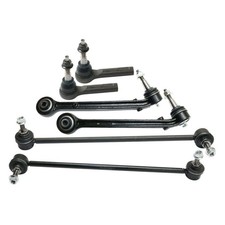 2pcs Front Ctrl Arms Sway Links Tie Rods Kit Greasable NonAdj Camaro 3.6 picture