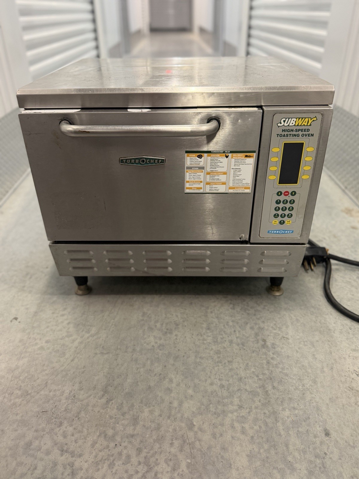 TurboChef NGC Subway High-Speed Toasting Rapid Cook Oven - Local Pickup Only TurboChef NGC Subway High-Speed Toasting Rapid Cook Oven - Local Pickup Only
