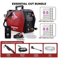 ARCCAPTAIN CUT55 Pro Plasma Cutter 55A Non-Touch Pilot Arc 3/4