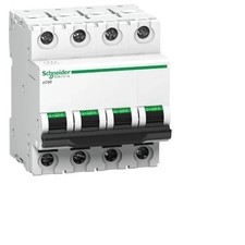 Set of 4 Schneider Electric MCB Acti9 xC60 3P C curve 6A 10000A - A9N3P06CGN picture