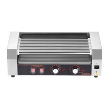 Uimoso 12 Hot Dog Roller Grill Machine with 5 Rollers, 750W Electric Cooker picture