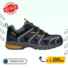 [BIG SALE] DEWALT Torque Low CSA Steel Toe Steel Plate Work Shoes Black Wide Cut picture
