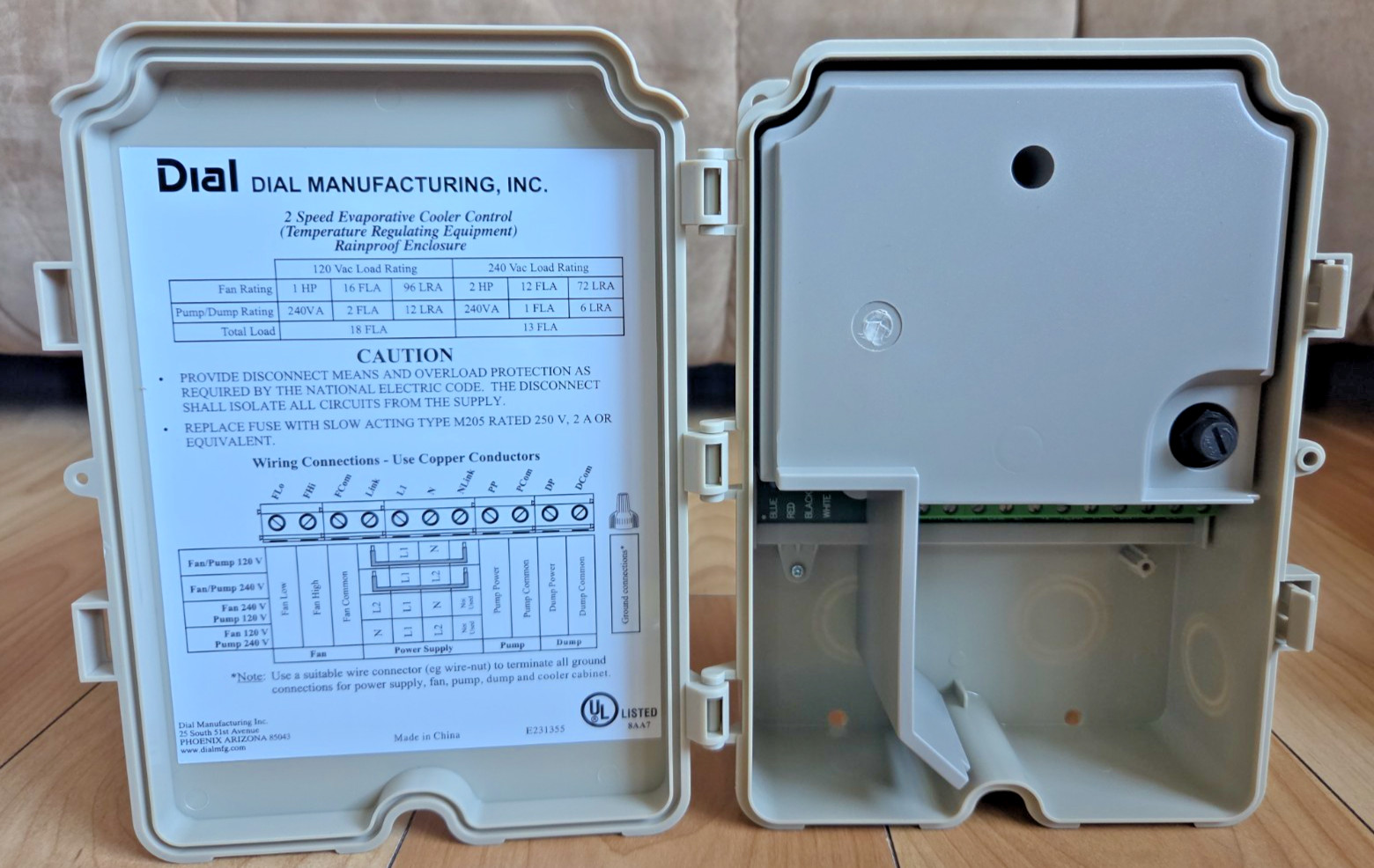 Dial Manufacturing 2-Speed Evaporative Cooler Control - NEW READ