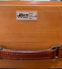 Vintage Kern Aarau Full-Circle Polarimeter No 92527 Switzerland w/ Wooden Case picture