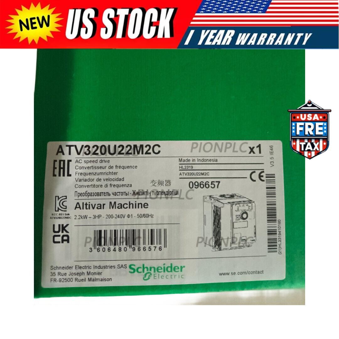 1PC New in sealed box Schneider frequency converter ATV320U22M2C #XG2 1PC New in sealed box Schneider frequency converter ATV320U22M2C #XG2