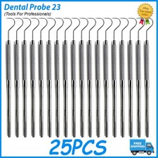 Professional Dental Explorer Probe 23 Color Marked Perio Examination Tool picture