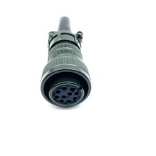 MS3106A18-1S Industrial Circular Connector MIL-DTL-5015 Threaded 10 Pin Solder picture