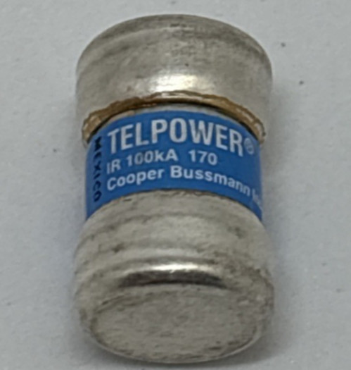 Lot of 7 Cooper Bussmann TPS-60 TELPOWER 60A 170VDC 100kA Fuses NOS