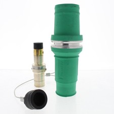 Leviton Green Rhino-Hide 49-Series Single Pole Complete Male Plug 1000V 1135A picture
