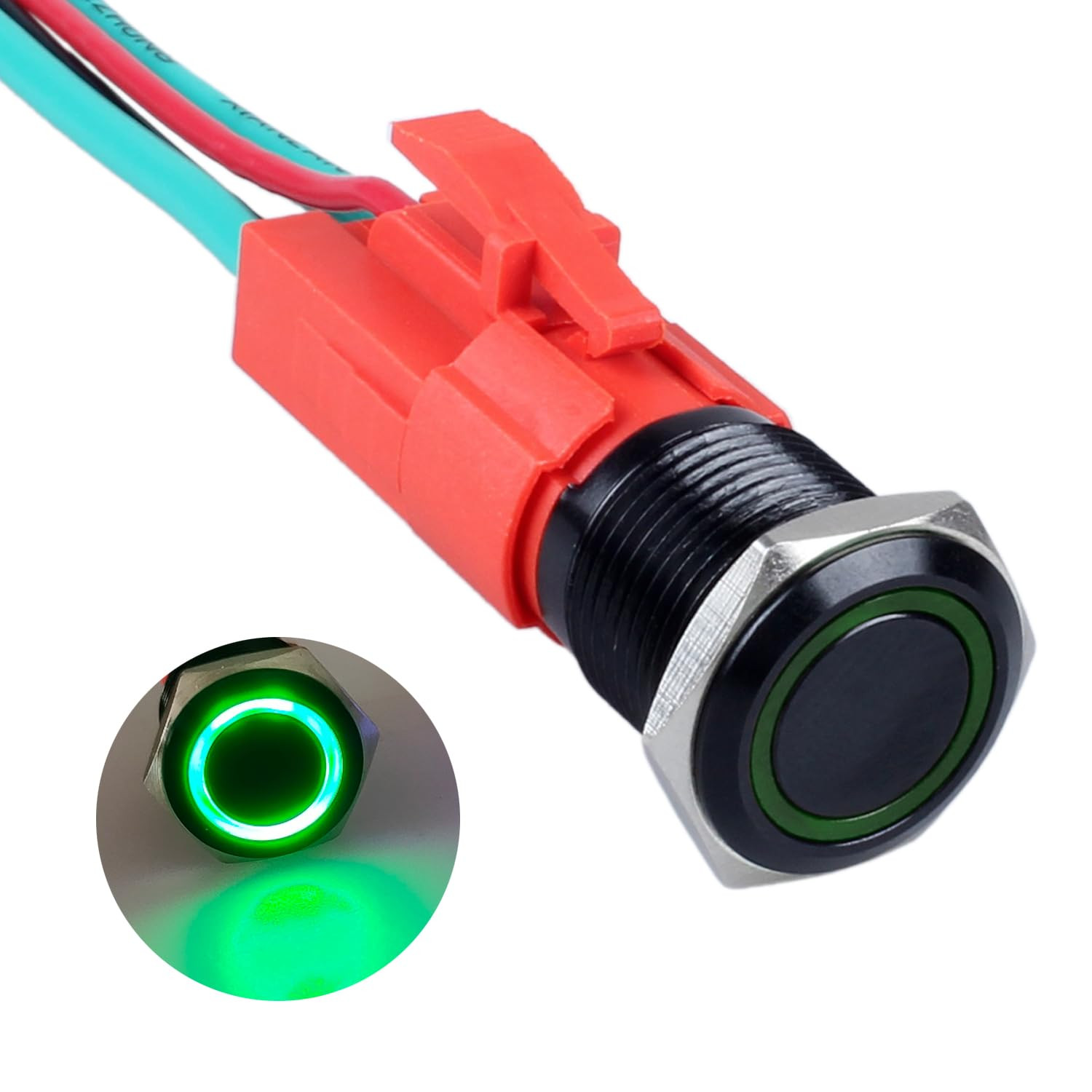 16Mm 20Amp Latching Push Button Switch Waterproof Anti-Vandal Heavy Duty 16Mm 20Amp Latching Push Button Switch Waterproof Anti-Vandal Heavy Duty