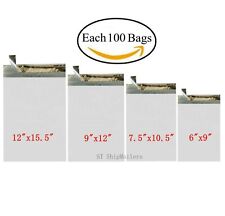 400 Combo Poly Mailers Bags Each 100 6x9 7.5x10.5 9x12 12x15.5 - ST ShipMailers picture