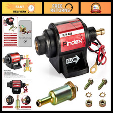 Universal 12V Electric Fuel Pump 2-3.5PSI 28 GPH Gasoline Transfer for Carbureto picture