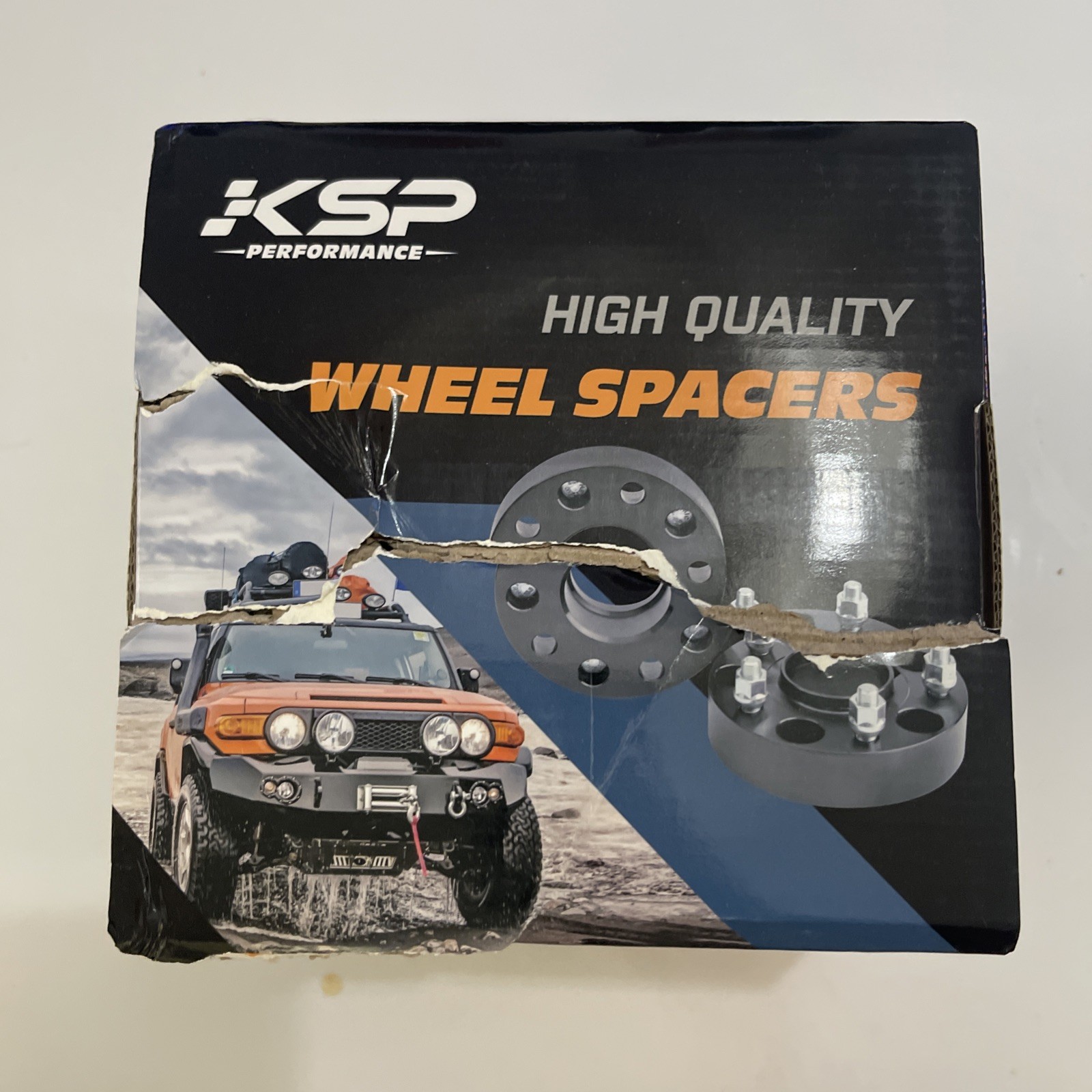 Box of 2 KSP Wheel Spacers 6 X4.5-66.1-H1 Forged-J92 NEW FREE FAST SHIP Box of 2 KSP Wheel Spacers 6 X4.5-66.1-H1 Forged-J92 NEW FREE FAST SHIP