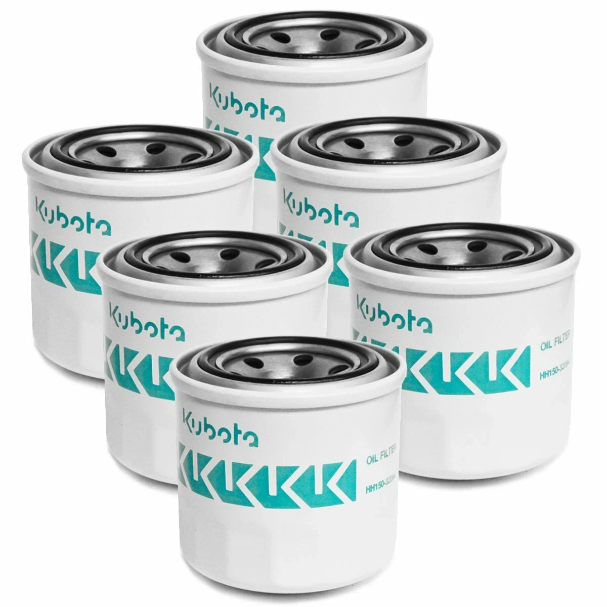 6PK Genuine OEM Kubota Oil Filter HH150-32094 6PK Genuine OEM Kubota Oil Filter HH150-32094