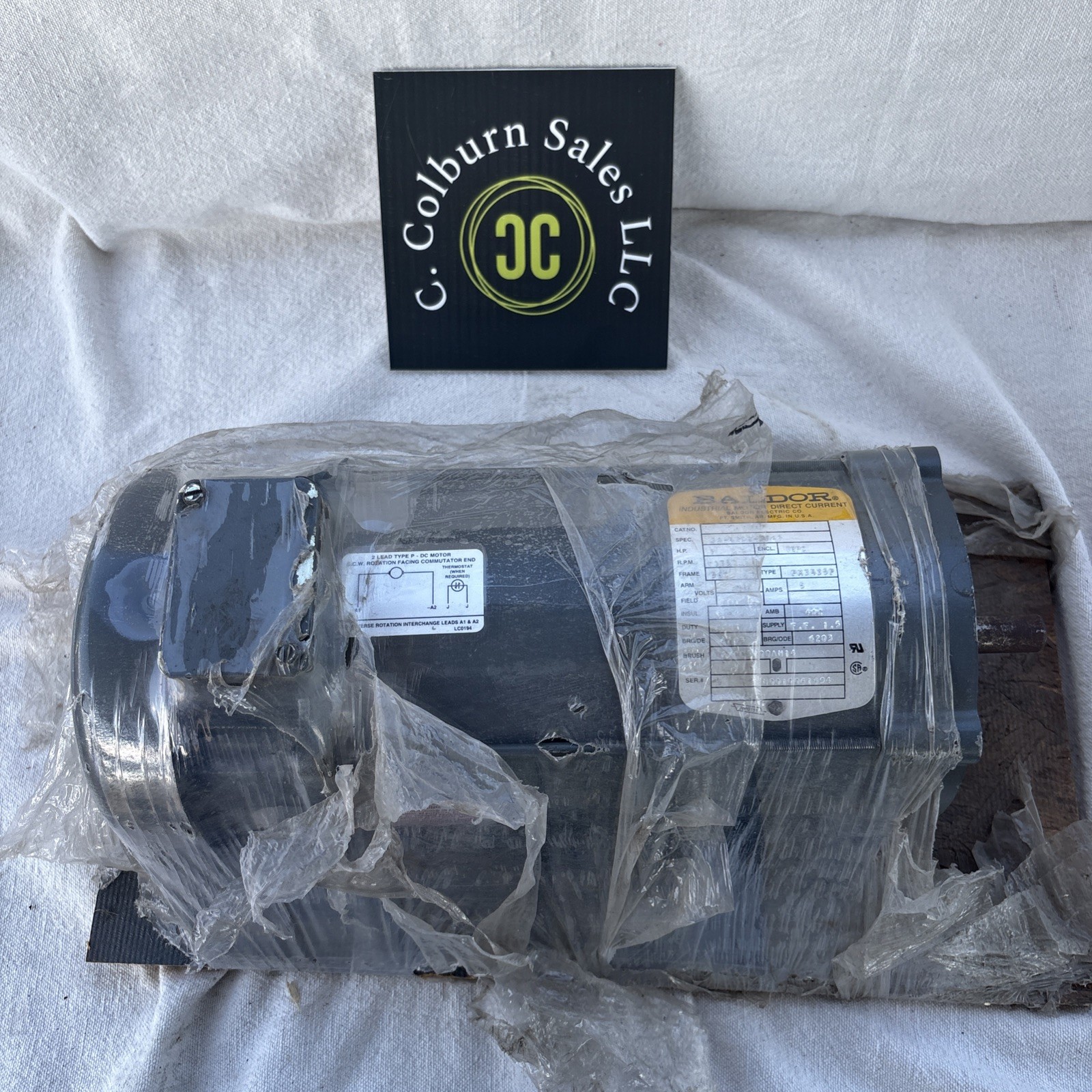 BALDOR RELIANCE 34-6208-3865 MOTOR BALDOR RELIANCE 34-6208-3865 MOTOR