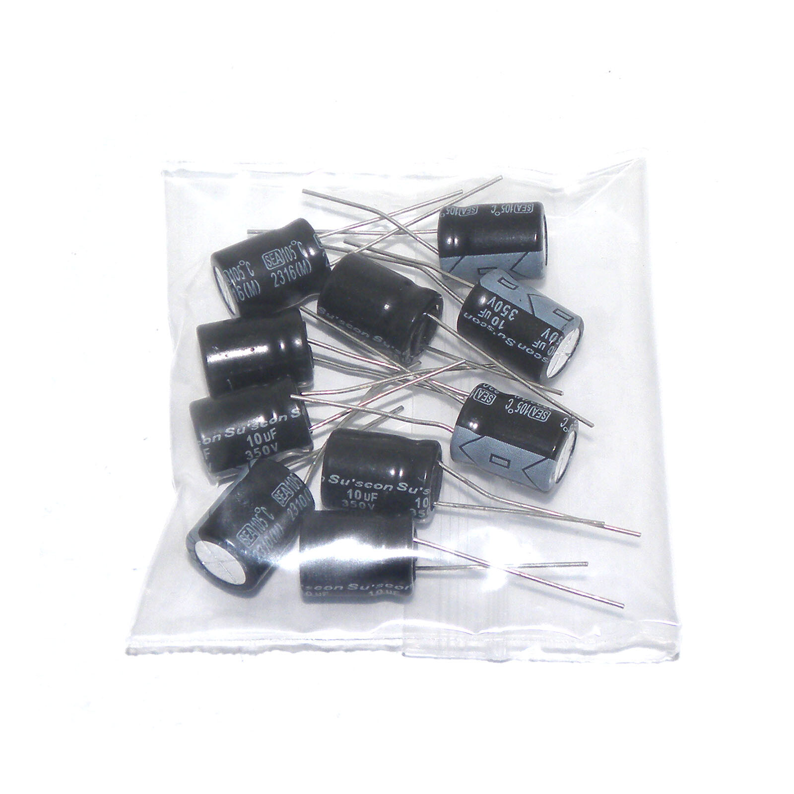 10x 10uF 350V Radial Volume Electrolytic Capacitors 350V 10UF 10x 10uF 350V Radial Volume Electrolytic Capacitors 350V 10UF