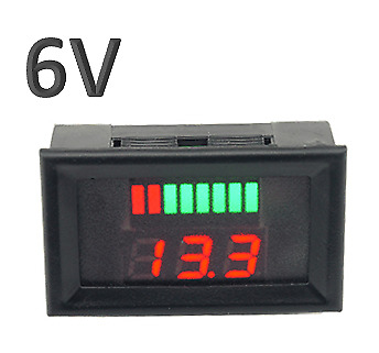 DC Digital Battery Capacity Indicator Voltmeter Voltage Meter Car Tester USB