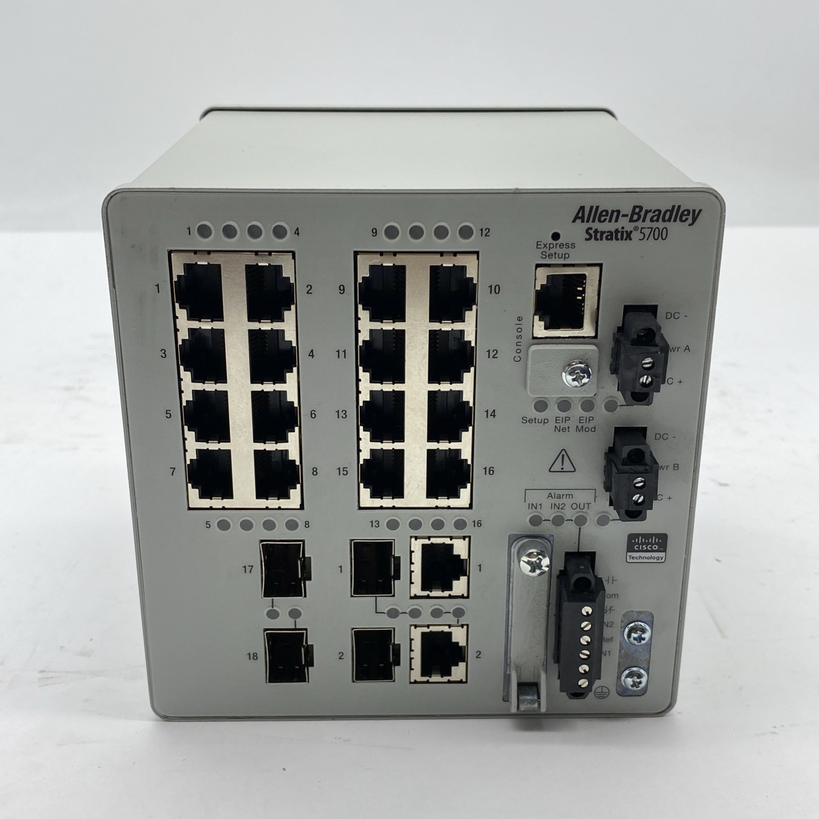Allen Bradley Stratix 5700 1783-BMS20CGN 20 Port Ethernet Switch Allen Bradley Stratix 5700 1783-BMS20CGN 20 Port Ethernet Switch