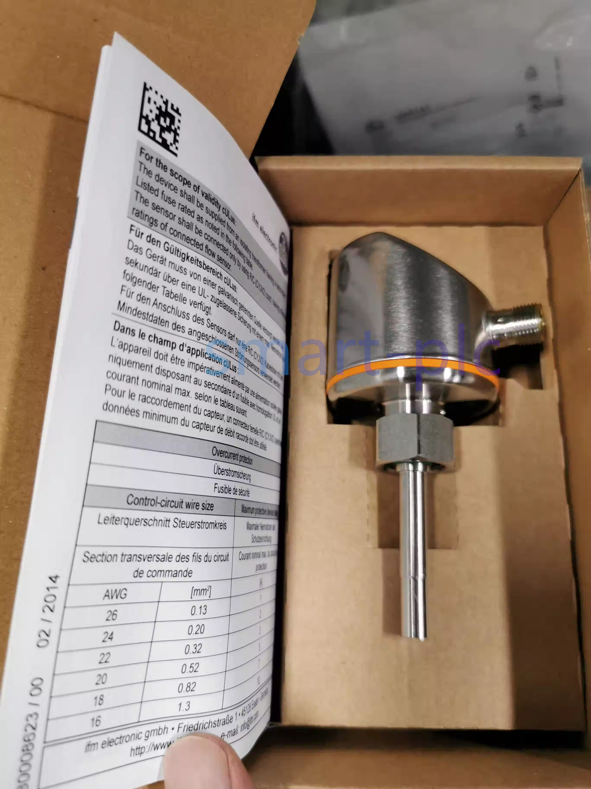 1PC New & Genuine IFM SI5000 SID10ABBFPKG/US-100 Flow Meter Expedited Shipping