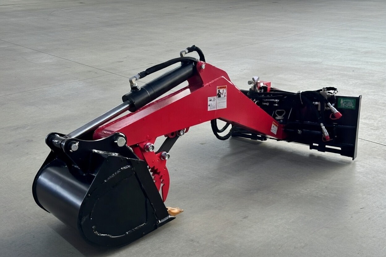 Raytree Skid Steer Back Hoe Attachment Turn Skid Steer into a Backhoe