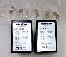 MARATHON  CAT  1423122  Power Terminal Block 3 Pole, 600V, 200A, New (02 -Pcs) picture