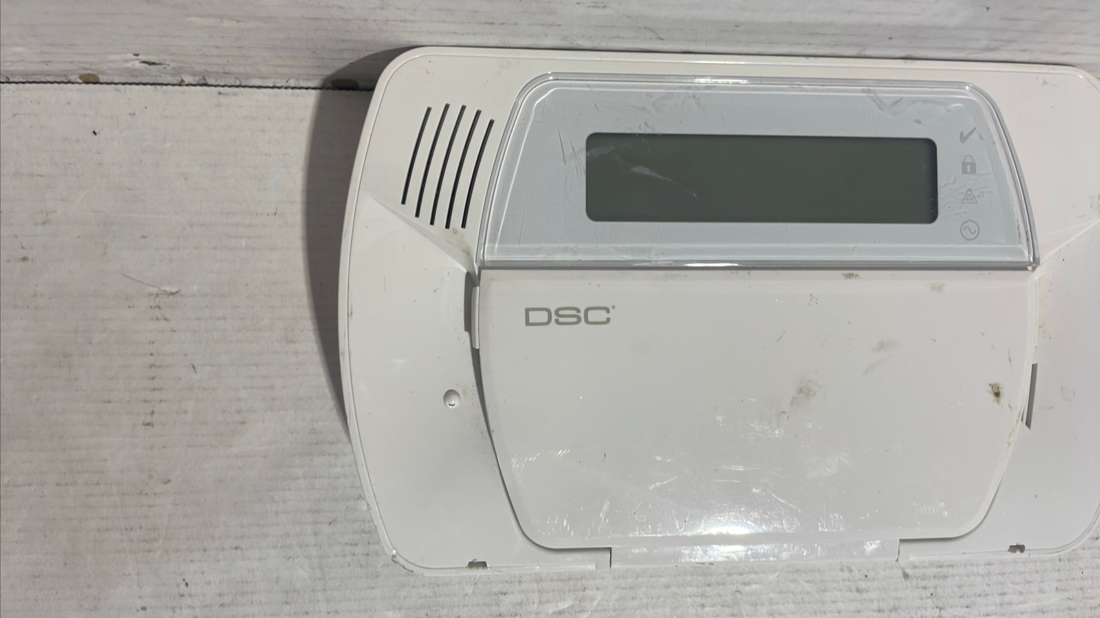 DSC Impassa SCW9057G-433 Wireless Alarm Security Control Panel Keypad LCD DSC Impassa SCW9057G-433 Wireless Alarm Security Control Panel Keypad LCD